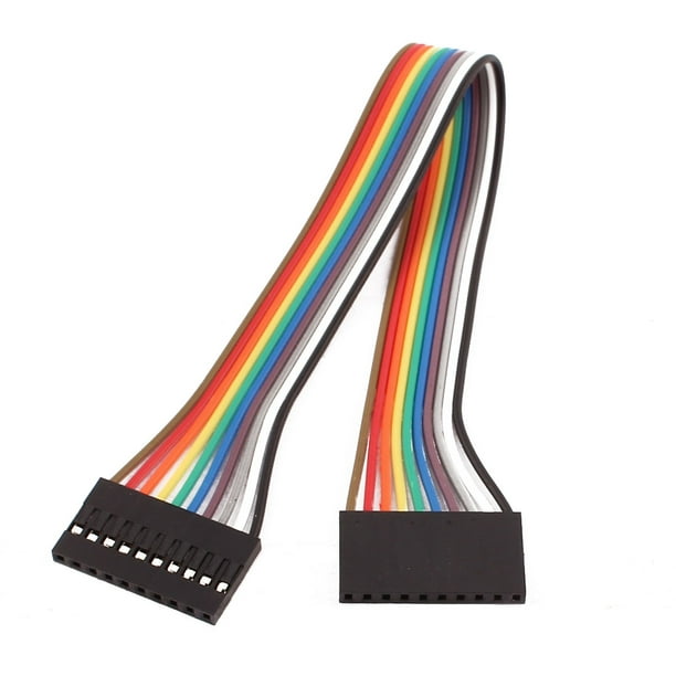 uxcell 5Pcs 8P Jumper Wires Single Female Head Ribbon Cables Pi Pic Breadboard 30cm Long uxcell 5Pcs 8P Jumper Wires Single Female Head Ribbon Cables Pi Pic Breadboard 30cm Long